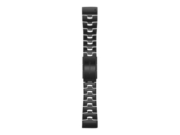 Garmin QuickFit - Klokkestropp for smart armbåndsur - karbongrå DLC - for fenix 6X Pro, Pro Solar, Sapphire; Tactix Delta, Delta - Solar Edition