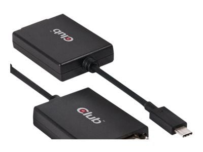 Club 3D Active Adapter - Ekstern videoadapter - USB 3.1 - DVI