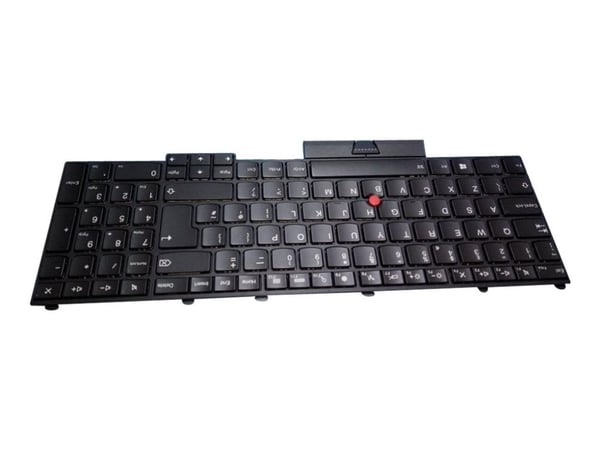 Chicony PYWL BL-106GB - Erstatningstastatur for bærbar PC - med Trackpoint - bakbelysning - QWERTY - Storbritannia - FRU, CRU - Tier 2 - for ThinkP...