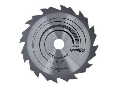 Bosch PYÖRÖPESURI SPEEDLINE PUU 160X20MM12T