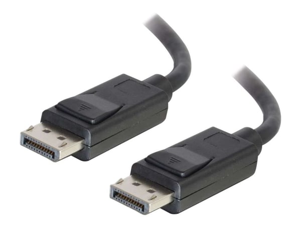 C2G 15ft Ultra High Definition DisplayPort Cable with Latches - 8K DisplayPort Cable - M/M - DisplayPort-kabel - DisplayPort (hann) til DisplayPort...