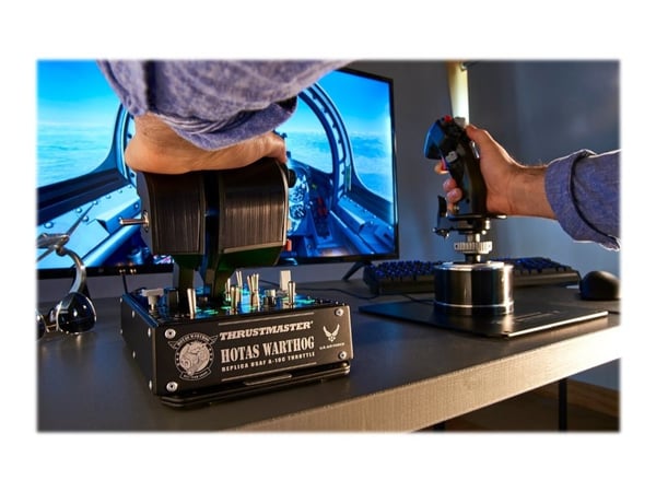 Thrustmaster HOTAS Warthog - Joystick og gasspedal - kablet - for PC