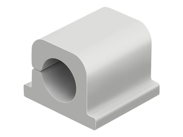 DURABLE CAVOLINE CLIP PRO 1 - Kabel klips - grå (en pakke 6)