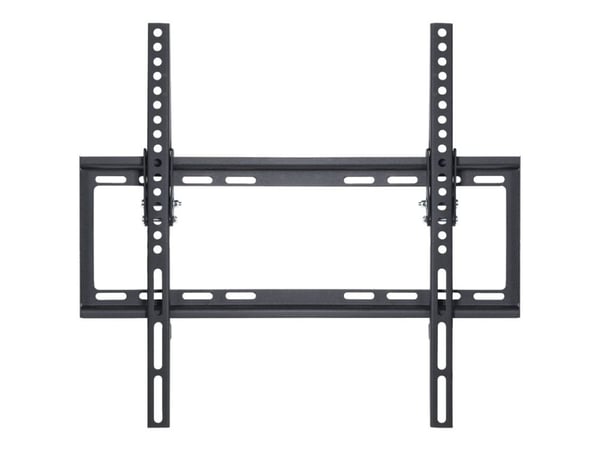 Maclean MC-774 - Brakett - Ultra-Slim - for flatpanel - metall - svart - skjermstørrelse: 32"-55" - veggmonterbar