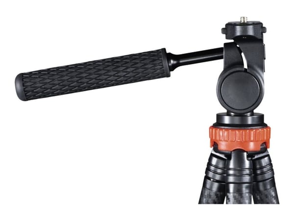 Hama Traveller Pro, 3 jalkoja, Musta, Punainen, 106 cm