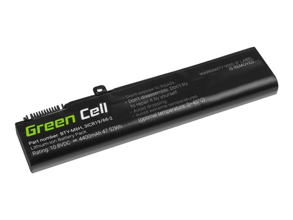 Green Cell MS16, Akku, MSI, GE62 GE63 GE72 GE73 GE75 GL62 GL63 GL73