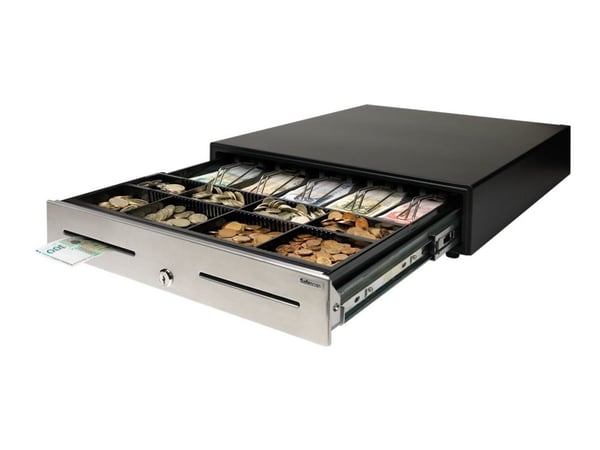 Safescan HD-4646S - Cash Drawer - svart, sølv
