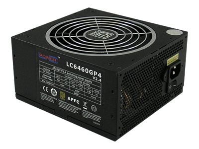 LC Power GP4 Series LC6460GP4 V2.4 - Strømforsyning (intern) - ATX12V 2.4 - 80 PLUS Gold - 460 watt - aktiv PFC