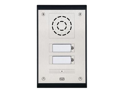 2N IP Uni - 2 buttons - IP-intercomstasjon - kablet - 10/100 Ethernet