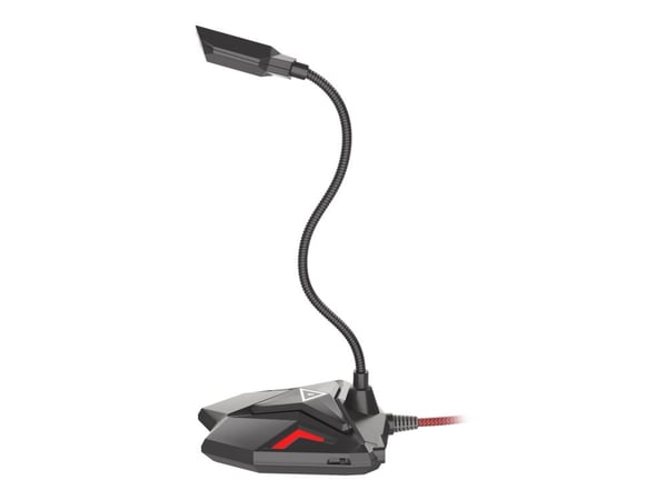 Natec Genesis Radium 100 - Mikrofon - USB - svart, rød