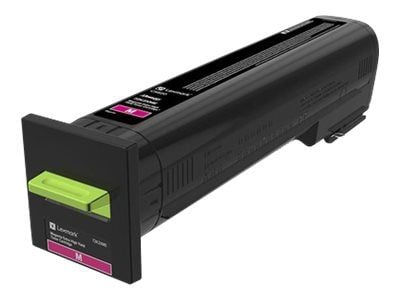 Lexmark - Extra High Capacity - magenta - original - tonerpatron LCCP, Lexmark Corporate - for Lexmark CS820de, CS820dte, CS820dtfe