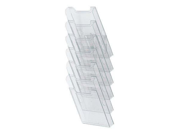Skråfag Exacompta 6-skråfag transparent