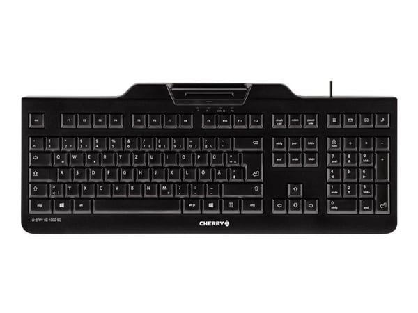 CHERRY KC 1000 SC - Tastatur - USB - Fransk - svart