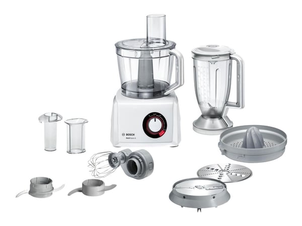 Bosch MultiTalent 8, 3,9 L, Läpikuultava, Valkoinen, Rotaatio, 1,5 L, Teho, 2 levyt
