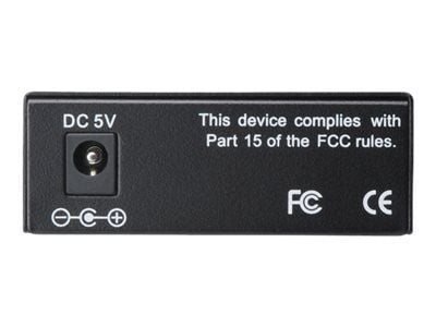 DIGITUS DN-82211 - Fibermedieomformer - 10GbE, 5GbE, 2.5GbE - 1000Base-T, 10GBase-T, 10GBase-R, 2.5GBase-T, 5GBase-T, 5GBase-R, 2.5GBase-X - RJ-45 ...