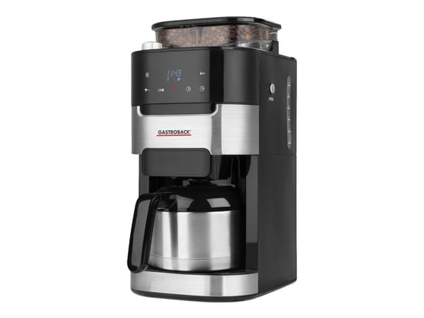 Gastroback Grind & Brew Thermo - Kaffemaskin - 8 kopper