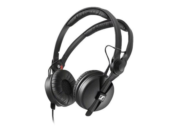 Sennheiser HD 25, Langallinen, 16 - 22000 Hz, Musiikki, Kuulokkeet, Musta