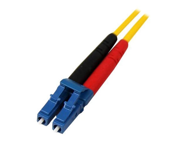 Startech 4m Fiber Optic Cable - Single-Mode Duplex 9/125 - LSZH - LC/LC - OS1 - LC to LC Fiber Patch Cable (SMFIBLCLC4) - Koblingskabel - LC-enkelt...