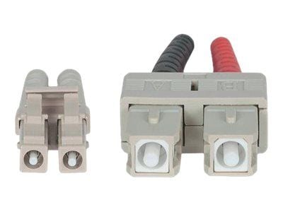 Intellinet Network Solutions OM3 fiberkabel LC-SC duplex, 3 m, 50/125 (302723)