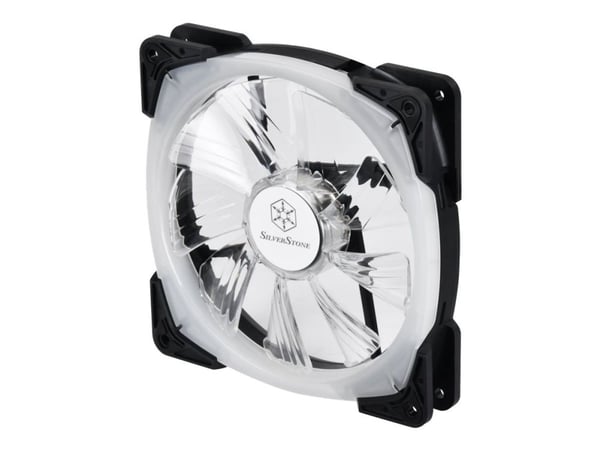 SilverStone FW Series 142-RGB - Kabinettvifte - 140 mm - svart, gjennomsiktig