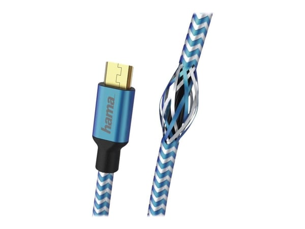 Hama 00178289, 1,5 m, USB A, Micro-USB B, USB 2.0, käsiliitin/käsiliitin, sininen Hama 00178289, 1,5 m, USB A, Micro-USB B, USB 2.0, käsiliitin/käsiliitin, sininen
