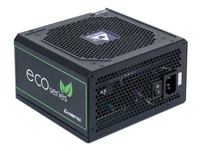 Chieftec ECO Series GPE-600S - Nätaggregat (intern) - ATX12V 2.3 - AC 230 V - 600 Watt - aktive PFC