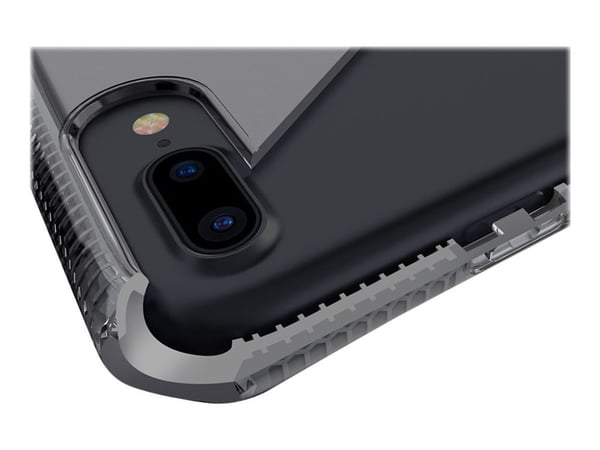 ITSKINS SUPREME CLEAR -suoja iPhone 8 Plus / 7 Plus / 6s Plus / 6 Plus®. Lys grå