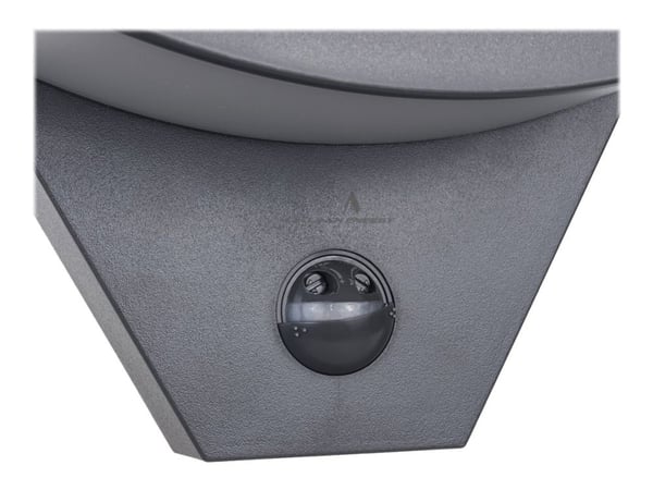 Maclean MCE290 - Vegglampe - LED - 10 W (ekvivalent 100 W) - nøytralt hvitt lys - 4000 K - grå