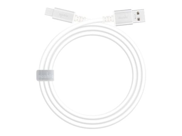 Moshi - USB-kabel - USB-type A (hann) til USB-C (hann) - USB 3.1 Gen 1 - 3 A - 1 m - hvit