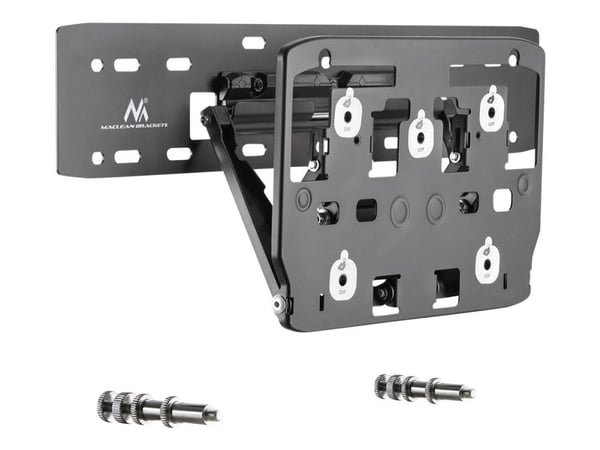 Maclean MC-837 - Brakett - for LCD-skjerm - metall - svart - skjermstørrelse: 75" - veggmonterbar - for Samsung GQ75Q85, GQ75Q90, GQ75Q950, QA75Q90...