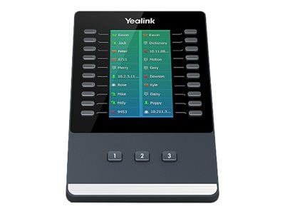 Yealink EXP50 - Tastutvidelsesmodul for VoIP-telefon - for Yealink SIP-T52S, SIP-T54S, SIP-T56A, SIP-T58A, SIP-T58V