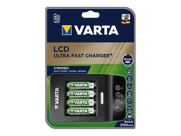 Varta 57685 101 441, AA, AAA, 4 kpl, Sisältää paristot