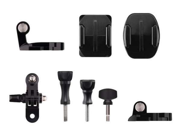 GoPro® | Grab Bag of Mounts - Monteringssæt til videokamera - for HERO Session; HERO13; HERO12; HERO11; HERO10, Session; HERO9; HERO8; HERO7; HERO6...