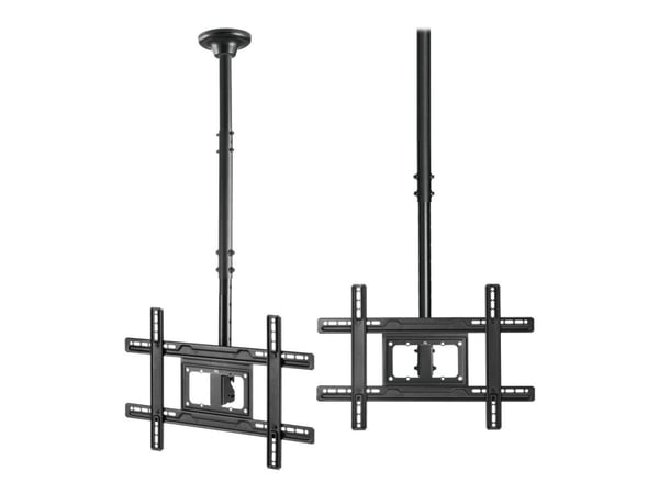 Maclean MC-803 - Brakett - for LCD-TV - metall - svart - skjermstørrelse: 23"-100" - takmonterbar
