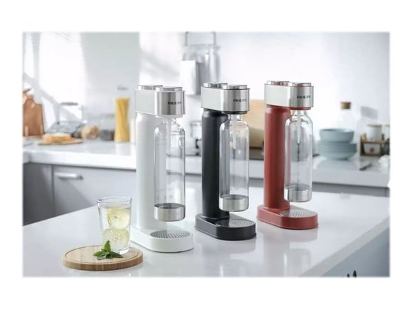 Philips GoZero ADD4902BK Soda Maker matta musta