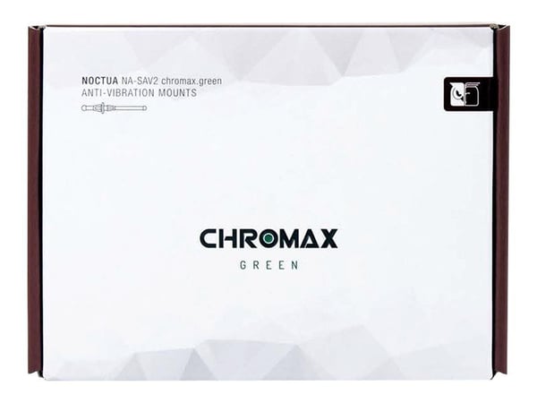 Noctua chromax NA-SAV2 - Vibrasjonsabsorberingssett for systemvifte - chromax.green