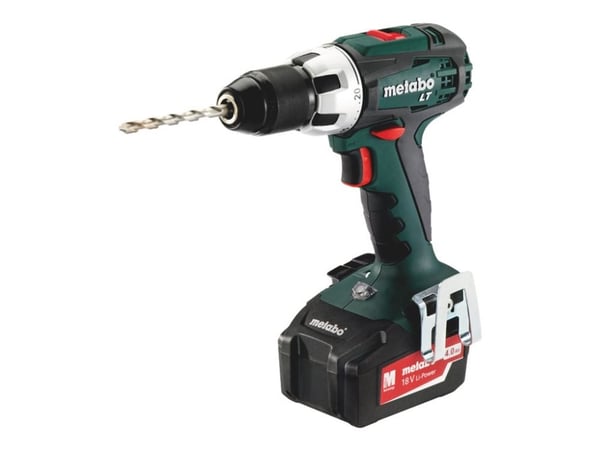 Metabo BS 18 LT - Skrutrekker - trådløs - nøkkelfri borhylse 13 mm - 60 N·m - 2 batterier - 18 V