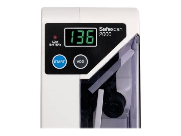 Safescan 2000 - Rahalaskuri - valkoinen