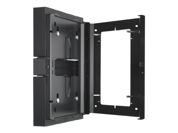 Flexson FLXSAX4WM1021 - Brakett - for 4 lydforsterkere - låsbar - stål - svart - veggmonterbar - for Sonos Amp