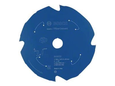 Bosch RUNDSAVKL EXP ACCU FIBERCEM 160X20MM 4T