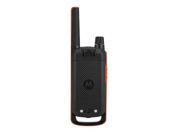 Motorola Talkabout T82 - Bærbar - toveis radio - PMR - 446 MHz - 16-kanalers - svart, oransje (en pakke 2)