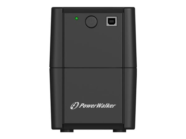 PowerWalker VI 650 SE - UPS - AC 220/230/240 V - 360 Watt - 600 VA 7 At - USB - utgang-stikkforbindelse: 2 - sort