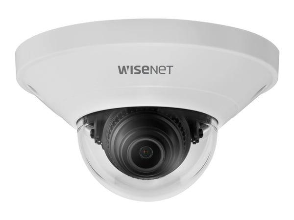 Hanwha Vision WiseNet Q mini QND-8021 - Nettverksovervåkingskamera - kuppel - farge (Dag og natt) - 5 MP - 2592 x 1944 - fastfokal - LAN 10/100 - M...