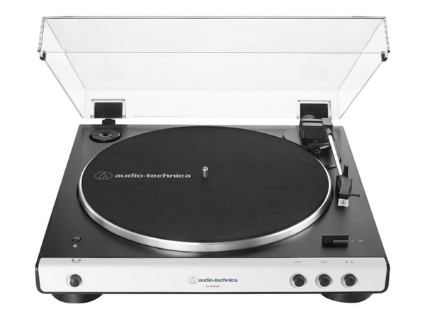 Audio-Technica AT-LP60XBT - Dreieskive - hvit