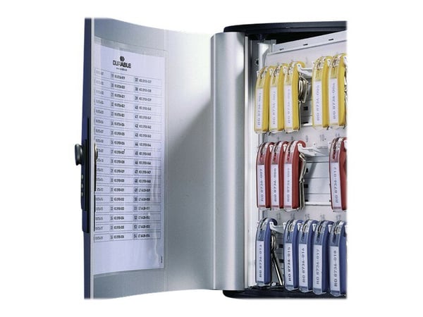 Durable Key Box 36 Code, Alumiini, Hopea, Yhdistelmälukko, 302 x 118 x 208 mm