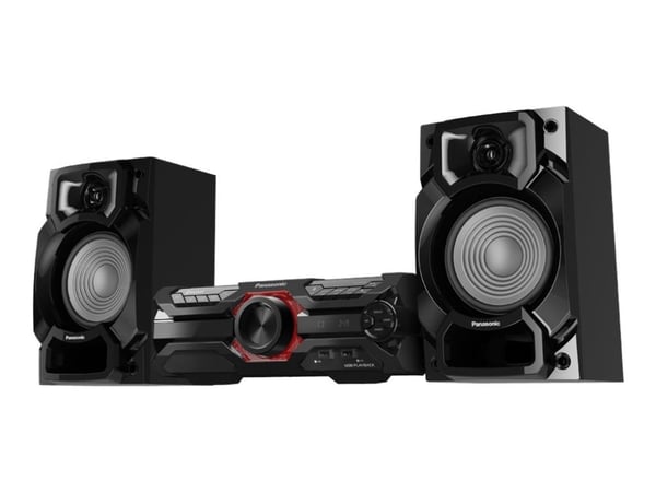 Panasonic SC-AKX320, Kodin miniaudiojärjestelmä, Musta, 450 W, 2-suuntainen, 16 cm, 6 cm