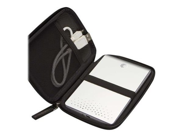 Case Logic Portable Hard Drive Case - Skyddshölje till hårddisk - kapacitet: 1 hårddisk (2,5 tum) - svart