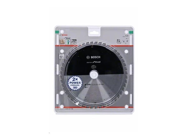 Bosch RUNDSÅG BLAD ACCU STD WOOD 250X30MM 48T