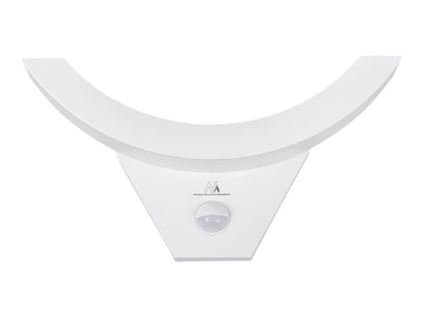 Maclean MCE290 - Vegglampe - LED - 10 W (ekvivalent 100 W) - nøytralt hvitt lys - 4000 K - hvit