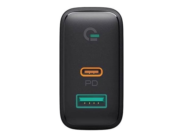 AUKEY Focus Duo, Sisätila, AC, 20 V, Musta
